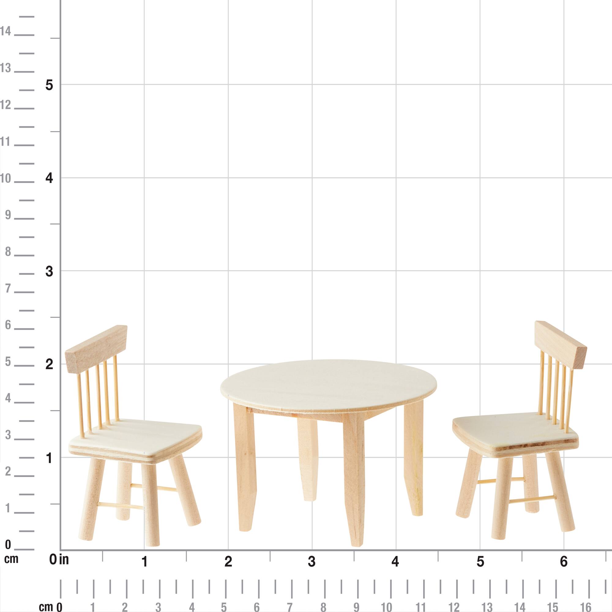Mini Wood Table & Chairs Set by Make Market®